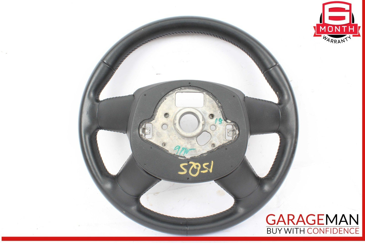 13-17 Audi Q5 Front Left Driver Side Multifunctional Steering Wheel Black OEM