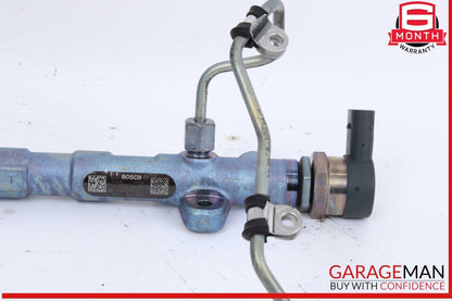 13-15 Mercedes X204 GLK250 Engine Fuel Injector Rail Bosch 6510701595 OEM