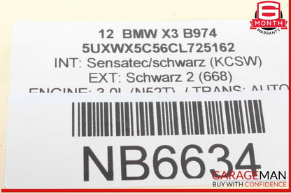 11-17 BMW X3 Rear Left or Rear Right Side Forward Upper Control Arm 6786991 OEM