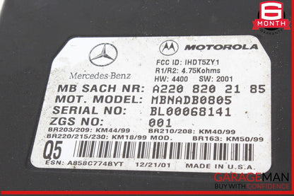 00-06 Mercedes R230 SL500 ML320 ML500 E55 AMG Voice Command Control Module Unit