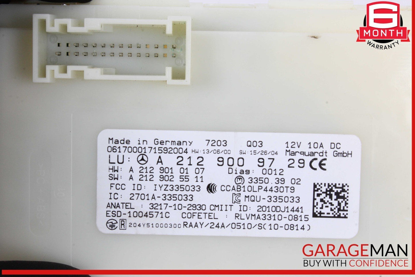 13-20 Mercedes W117 CLA250 SL550 ML400 Keyless Go Entry Control Module OEM