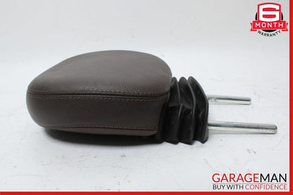 05-11 Mercedes R171 SLK280 Front Left / Right Side Seat Headrest Head Rest Brown