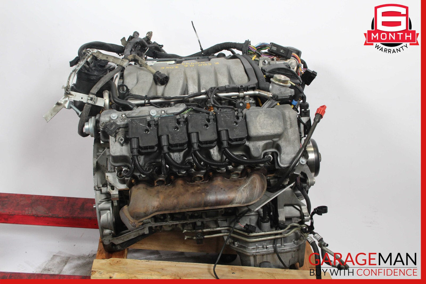 06-08 Mercedes W251 R500 5.0L Complete Engine Motor Block Assembly 204k