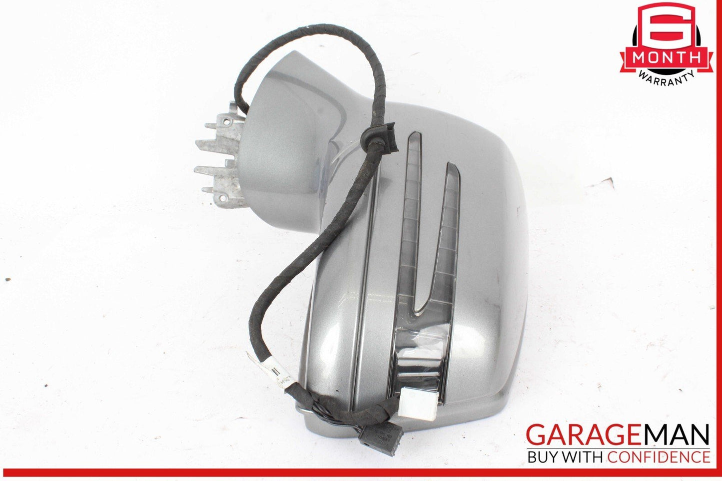 12-18 Mercedes W218 CLS550 Left Side Rear View Door Mirror w/ Blind Spot OEM