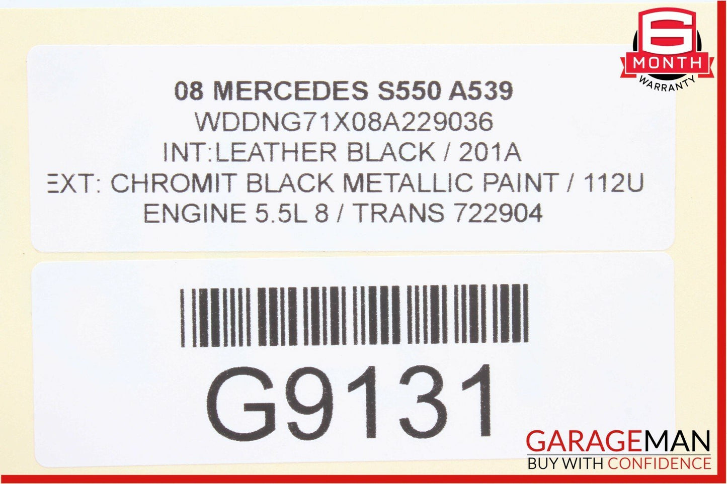 07-13 Mercedes W221 S550 CL550 Electronic Parking Button Switch 2215401445 OEM