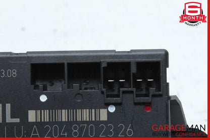 08-14 Mercedes W204 C300 C350 Rear Left Side Door Control Module 2048702326 OEM