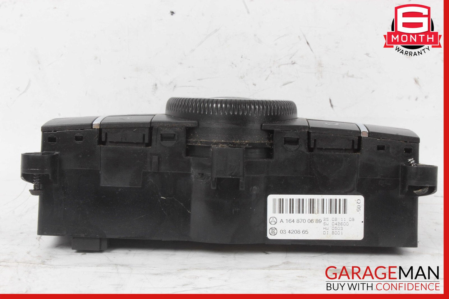 06-12 Mercedes W251 R350 Rear A/C Heater Climate Control Switch Unit OEM