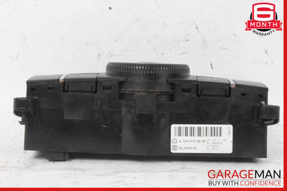 06-12 Mercedes W251 R350 Rear A/C Heater Climate Control Switch Unit OEM