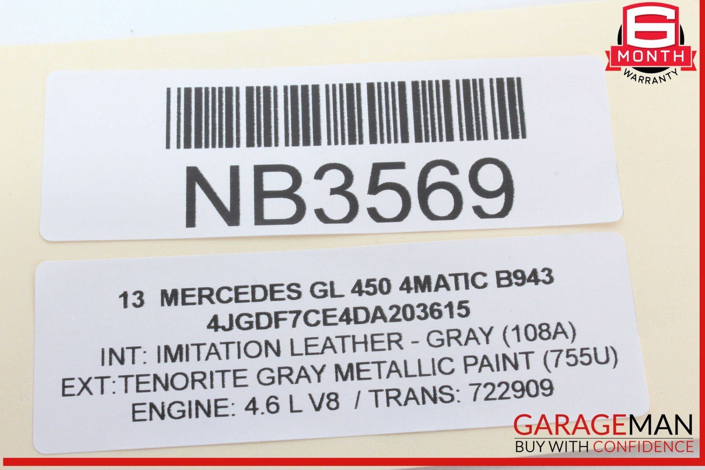 13-16 Mercedes X166 GL450 4MATIC Suspension DSR Height Adjuster Control Switch
