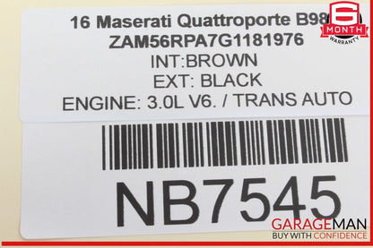 14-18 Maserati Quattroporte Parking Park Sensor Control Module Unit 670004819