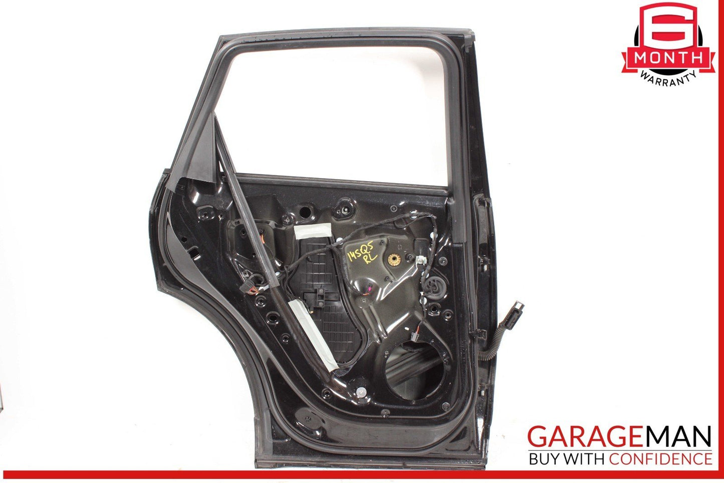 09-17 Audi SQ5 Q5 Rear Left Exterior Door Shell Frame Panel OEM