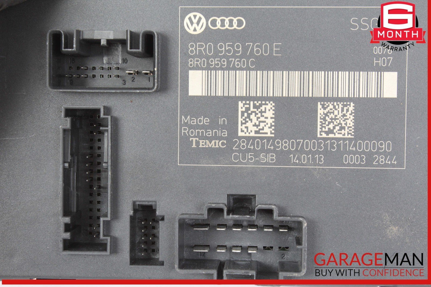 13-17 Audi Q5 SQ5 Front Left Driver Side Memory Seat Control Module Unit OEM