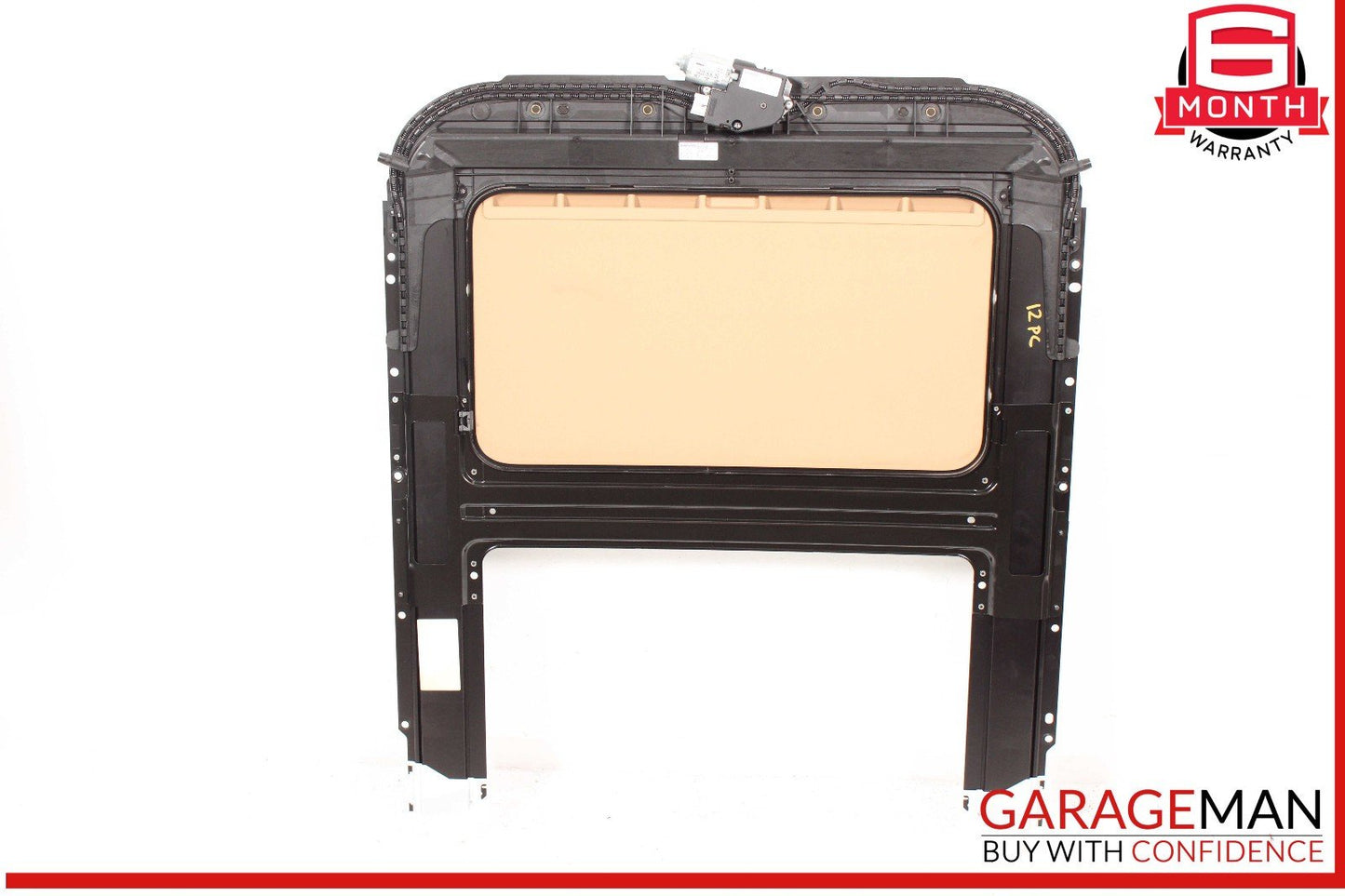 11-18 Porsche Cayenne 958 Sunroof Guide Rail Frame Glass Track OEM