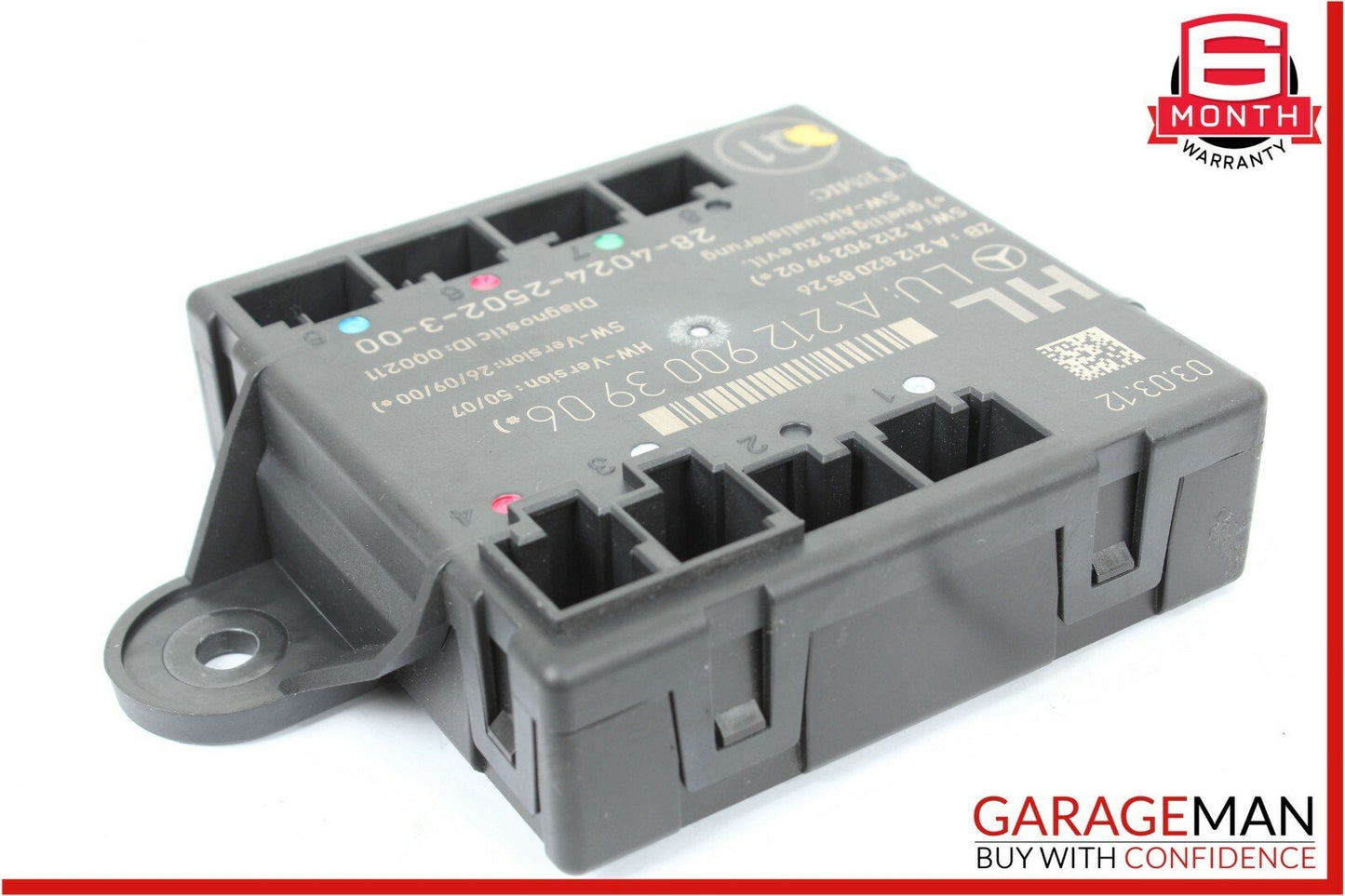 08-14 Mercedes W204 C250 C300 Sedan Rear Left Side Door Controller Module Unit