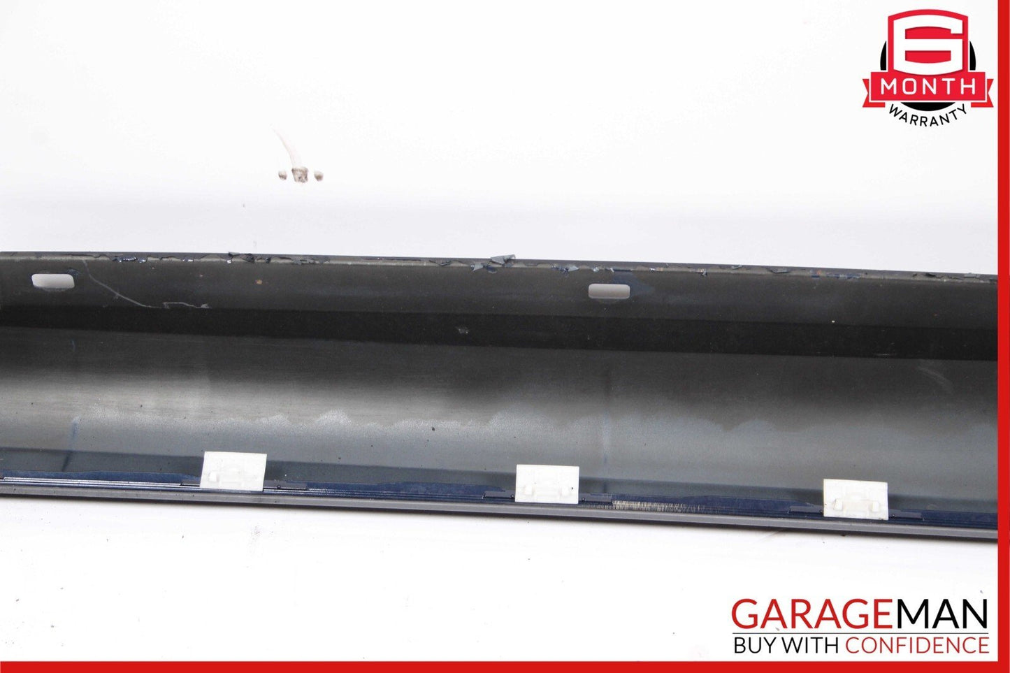 08-14 Mercedes W204 C250 AMG Sport Sedan Left Side Skirt Rocker Moulding Blue