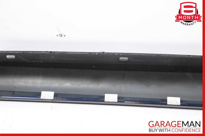 08-14 Mercedes W204 C250 AMG Sport Sedan Left Side Skirt Rocker Moulding Blue