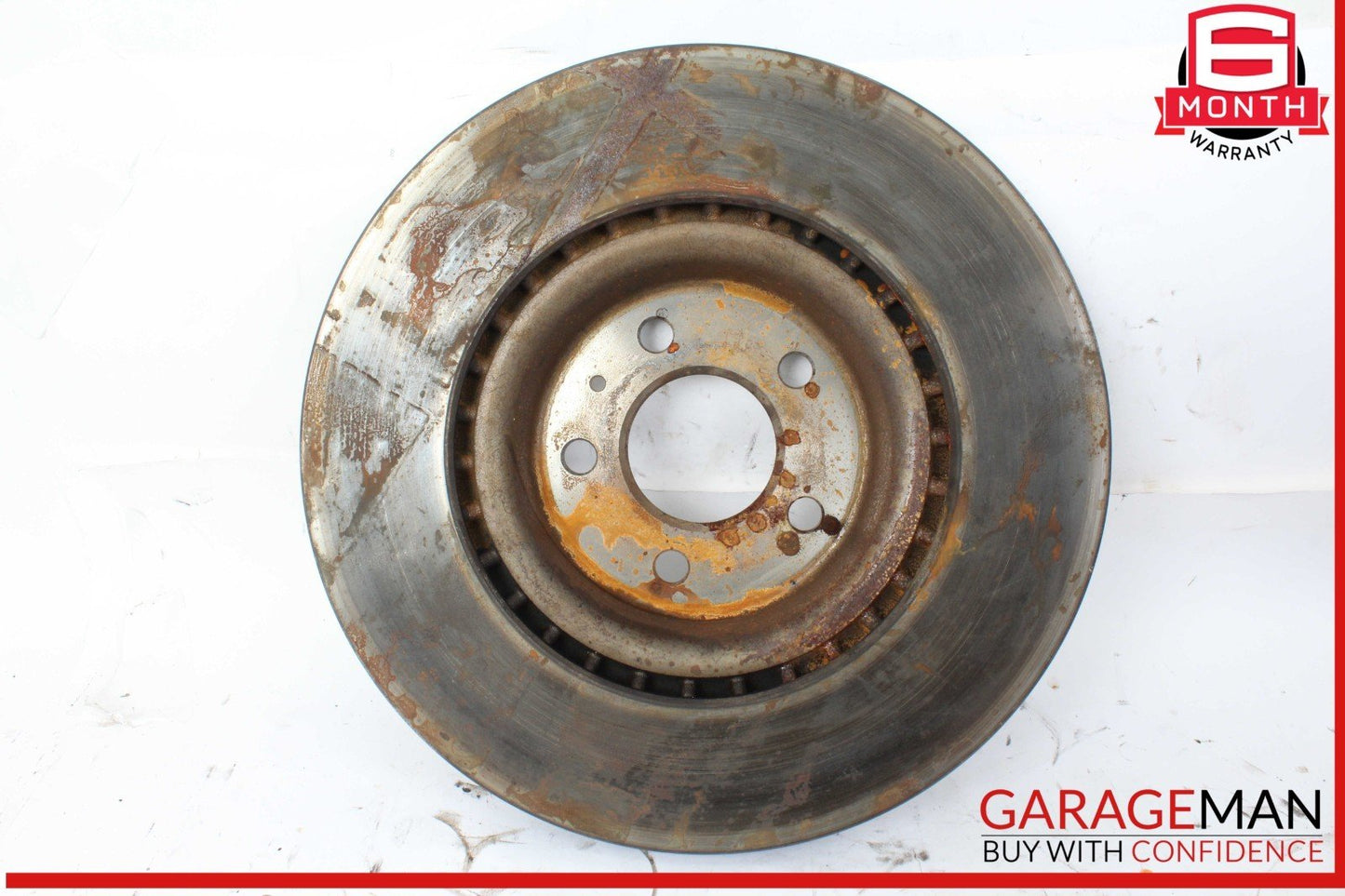 13-17 Audi Q5 Front Left and Front Right Side Brake Disc Rotor 4G0615301AF OEM