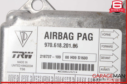 10-16 Porsche Panamera 970 Airbag Air Bag Sensor SRS Control Module OEM