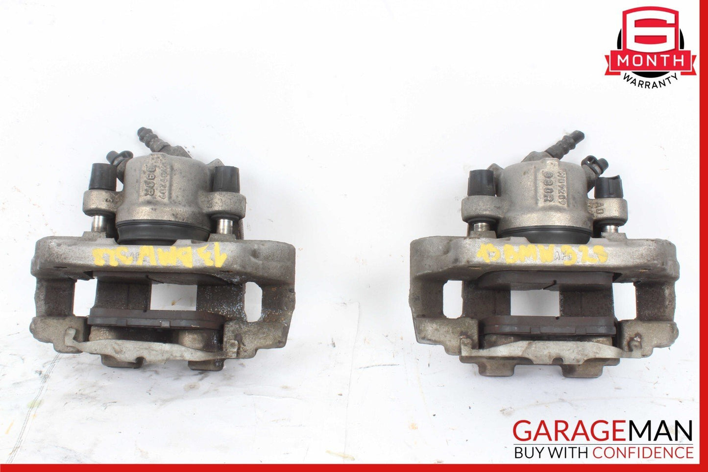 12-18 BMW F30 328i 320i Front Right & Left Side Brake Calipers Set of 2 Pc OEM