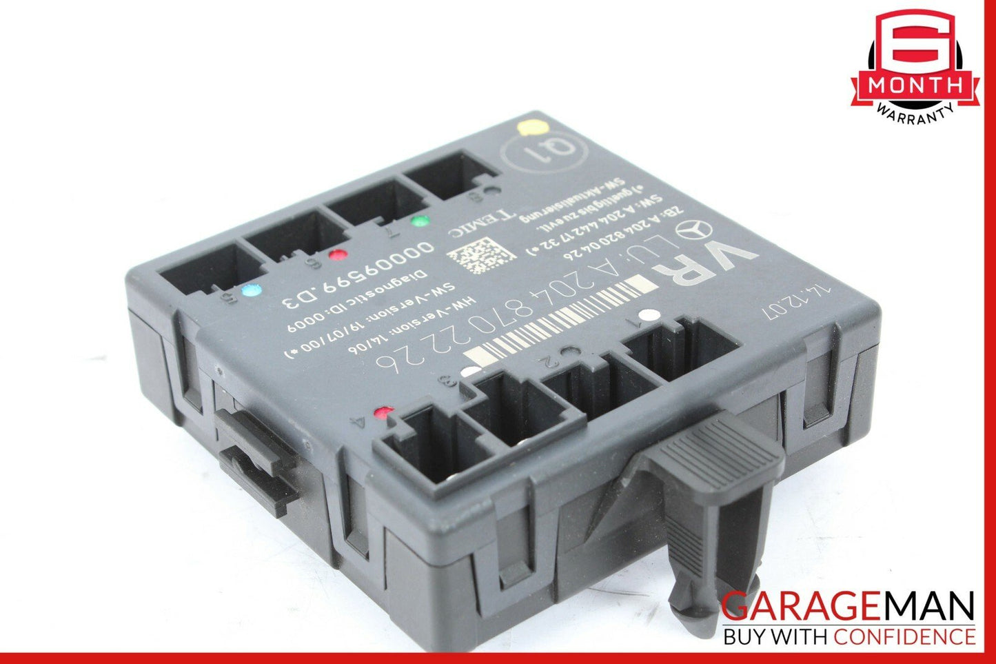 08-18 Mercedes W204 C300 C250 E400 Front Right Side Door Control Module OEM