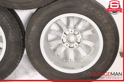 03-10 Porsche Cayenne 955 957 Complete Wheel Tire Rim Set 7.5J x 17 ET53 OEM