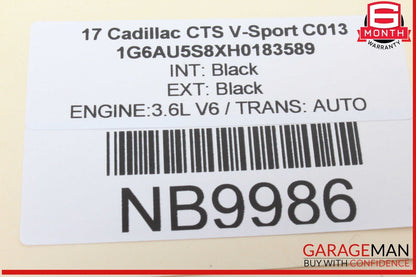 14-19 Cadillac CTS V-Sport Video Processing Computer Control Module Unit OEM