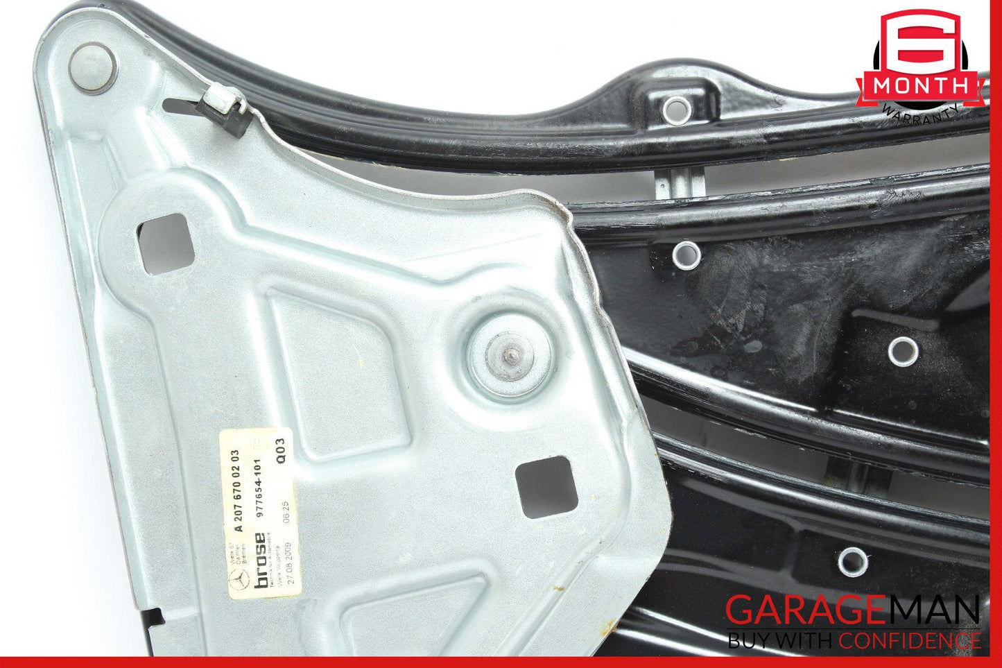10-17 Mercedes W207 E350 Coupe Rear Right Passenger Window Regulator W/Motor OEM