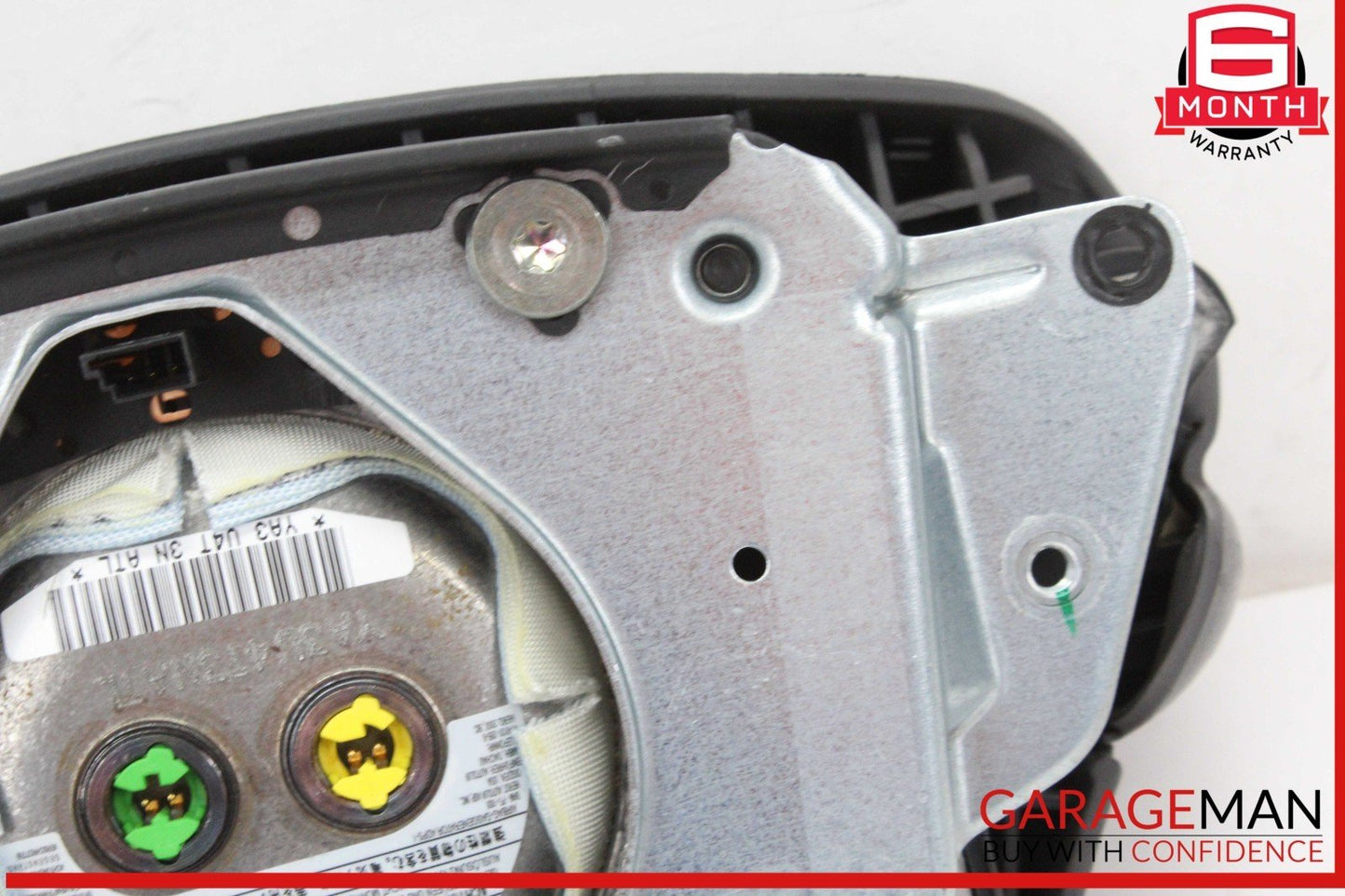 03-12 Mercedes W211 E350 E320 Front Left Steering Wheel Airbag Air Bag Black OEM