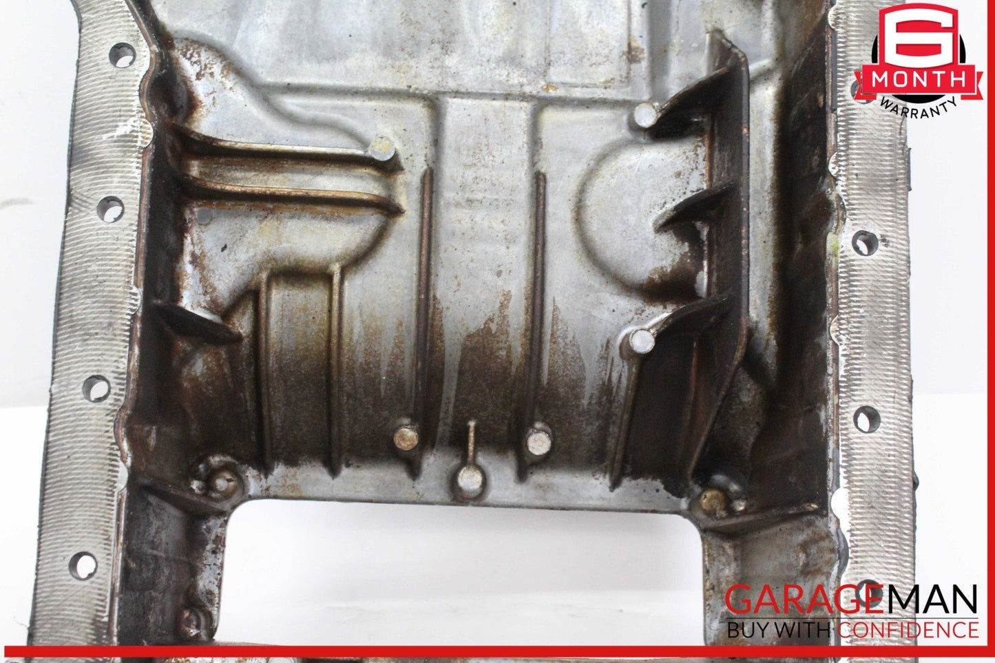 05-11 Mercedes W211 E350 Engine Upper Oil Sump Baffle Pan 2720142102 OEM