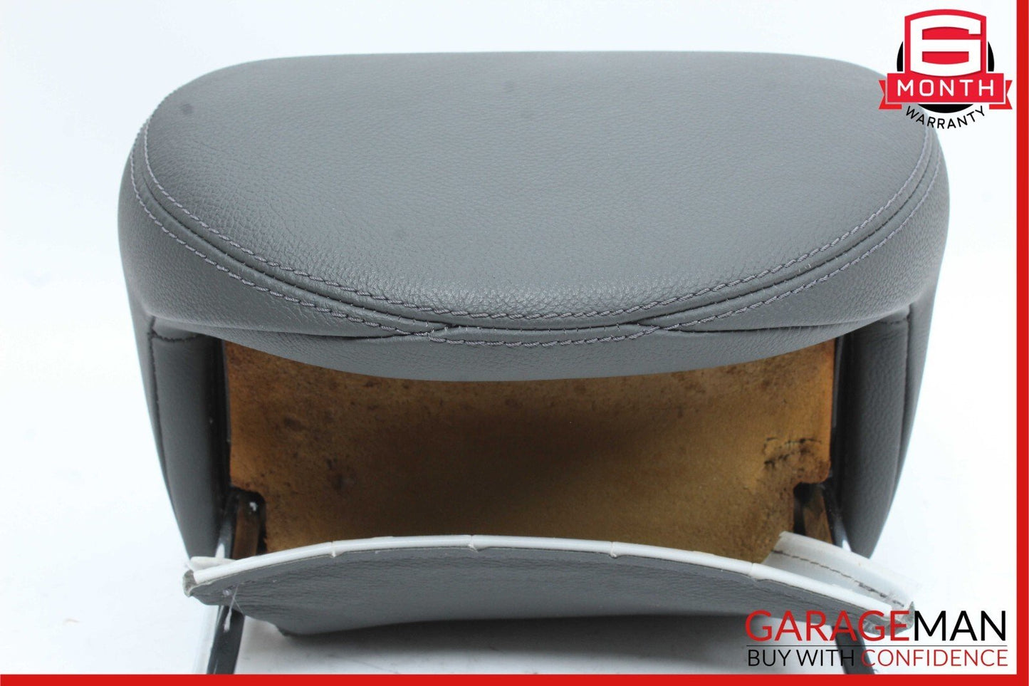 03-08 Mercedes R230 SL500 Front Left / Right Seat Headrest Head Rest Gray OEM