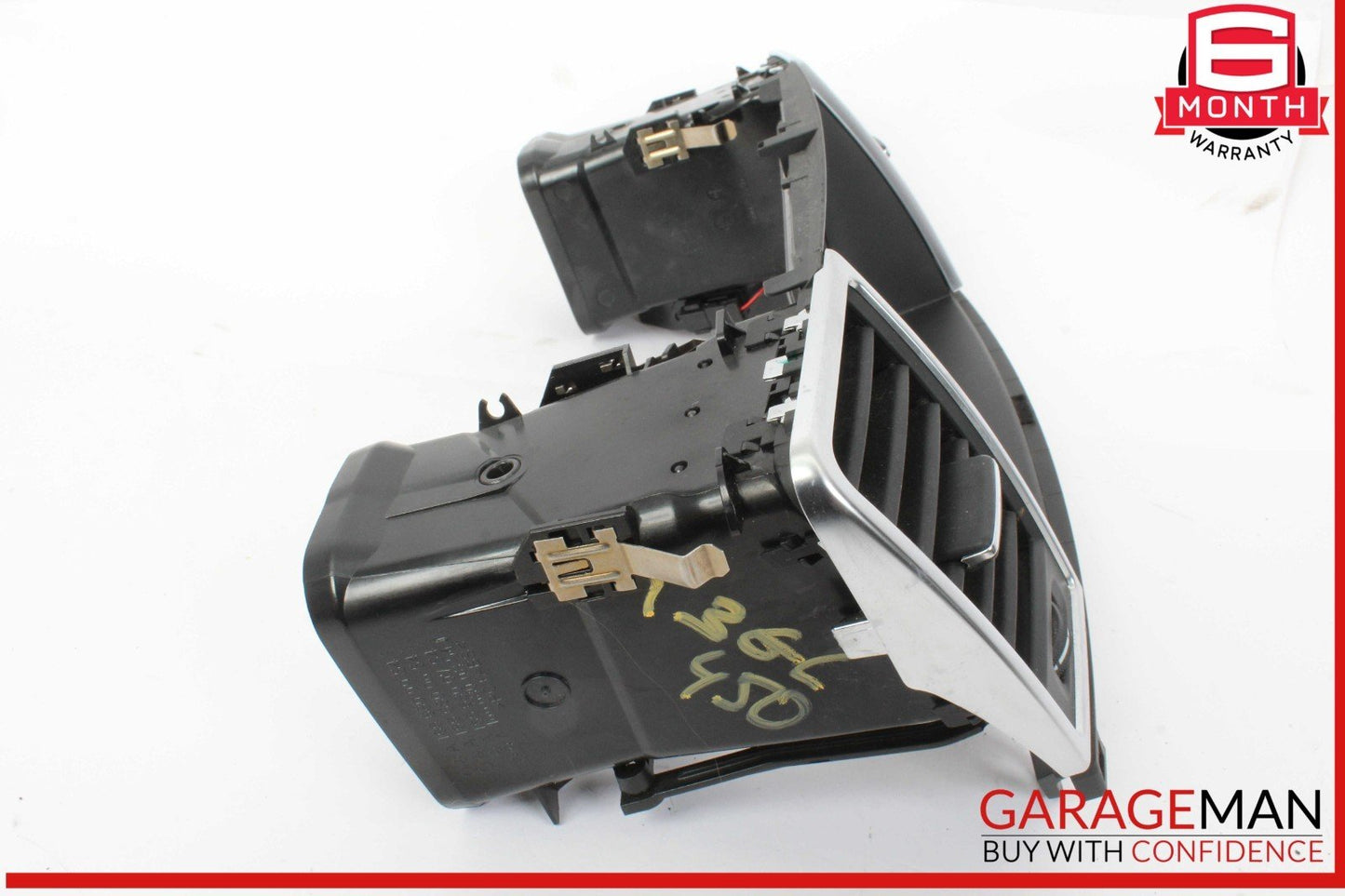 12-16 Mercedes X166 GL450 Dash Dashboard Center A/C Air Bezel Trim OEM