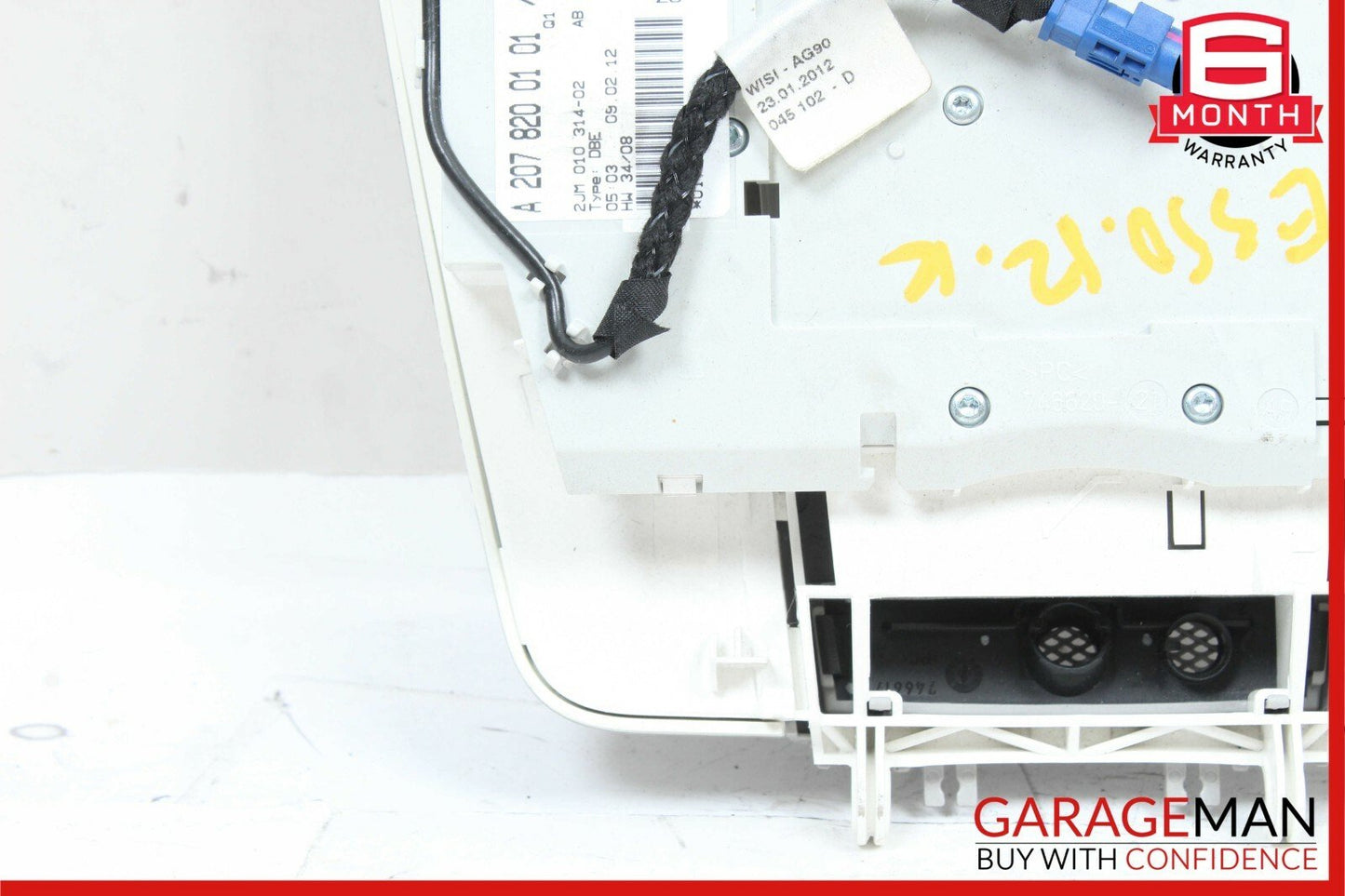 11-13 Mercedes W207 E350 E550 Overhead Reading Map Dome Light Lamp OEM
