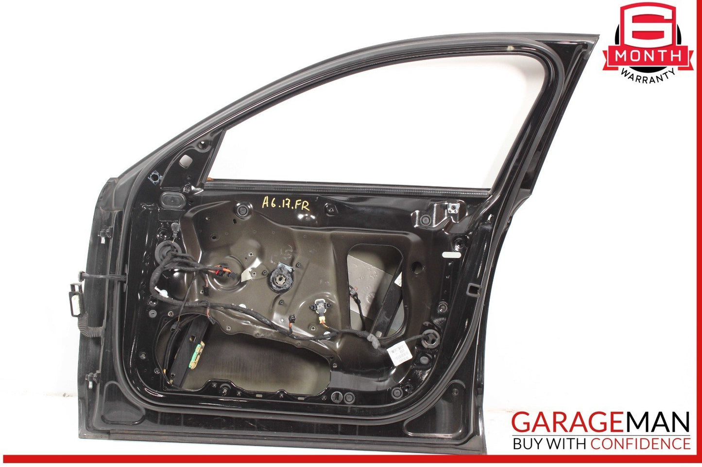 12-18 Audi A6 Front Right Passenger Side Exterior Door Shell Frame Panel OEM