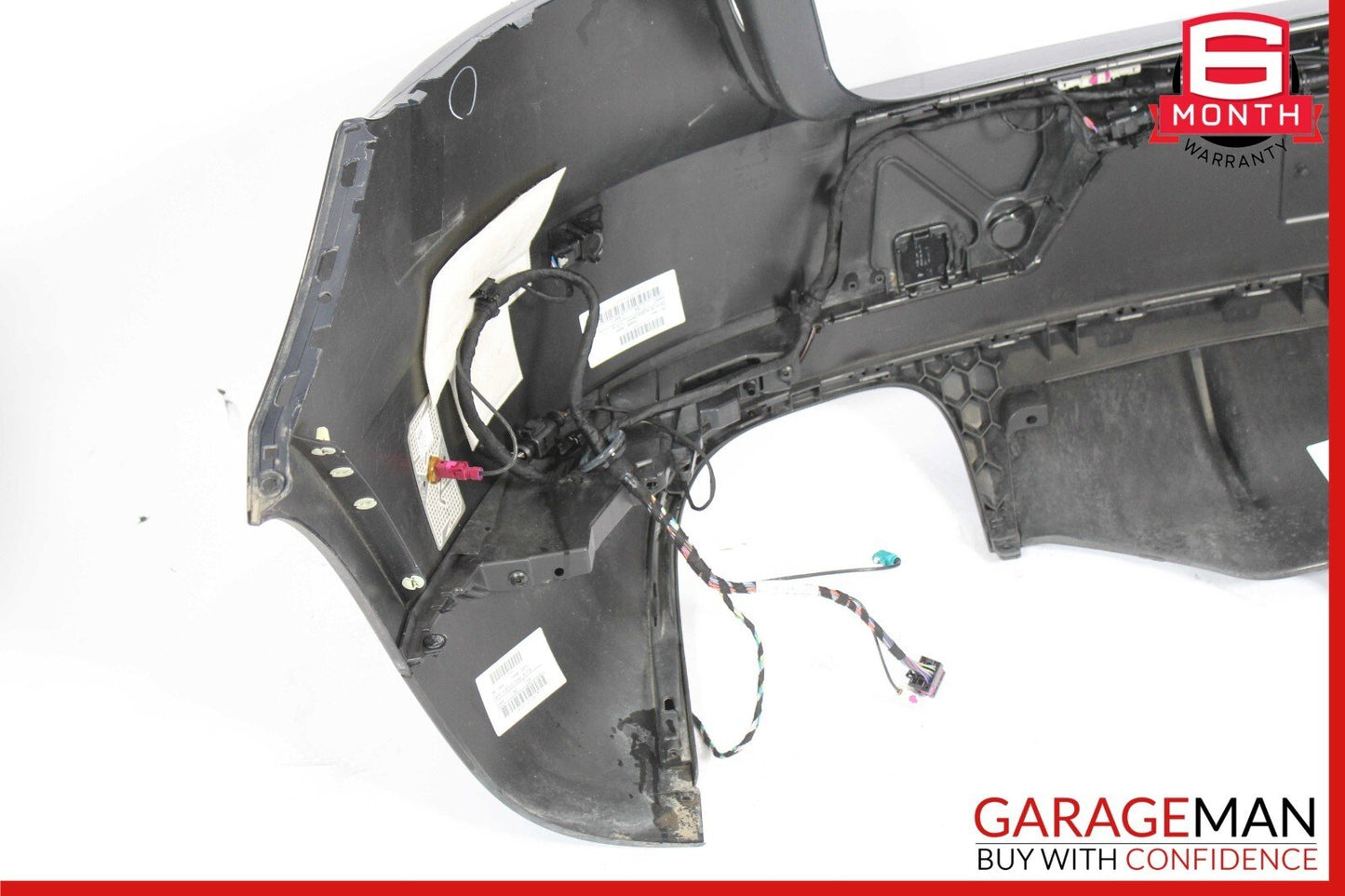 15-18 Porsche Macan 95B Rear Bumper Cover Panel Park Assist Assembly Blue OEM