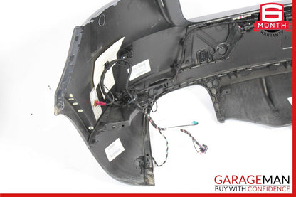 15-18 Porsche Macan 95B Rear Bumper Cover Panel Park Assist Assembly Blue OEM