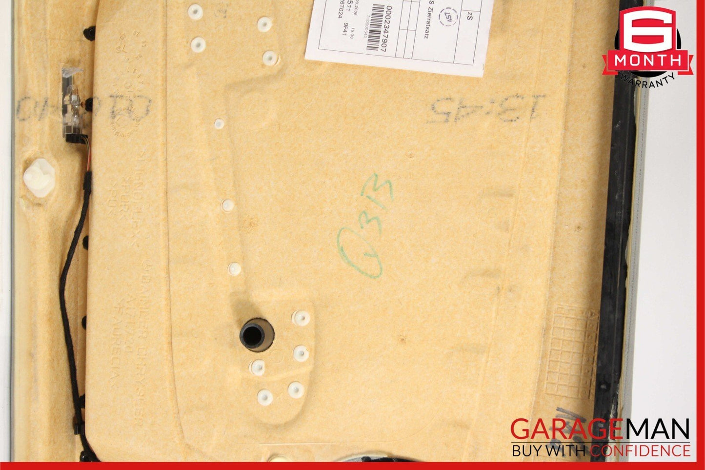 05-11 Mercedes R171 SLK300 SLK350 Front Right Passenger Interior Door Panel OEM