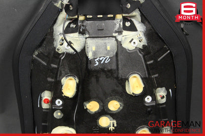 05-11 Mercedes R171 SLK350 Front Right Top Upper Seat Cushion Black