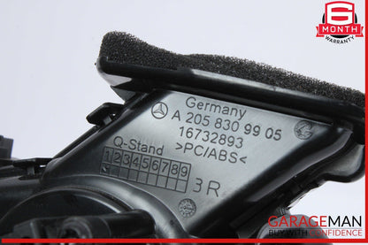 15-20 Mercedes W205 C300 GLC43 AMG Front Right Side Dash Air Vent Duct OEM