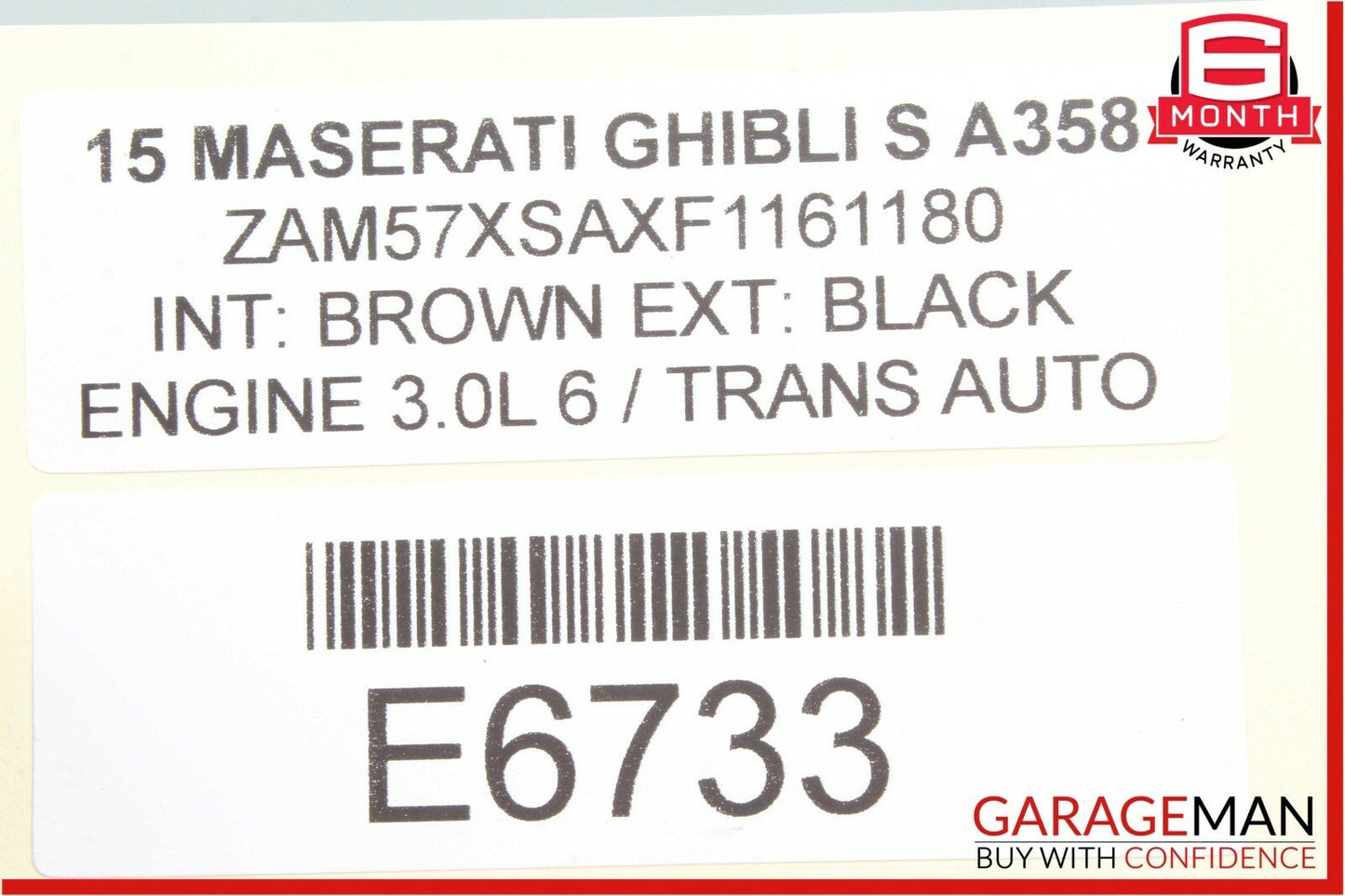 14-17 Maserati Ghibli Right Side Gas Gasoline Fuel Pump Sending Unit OEM