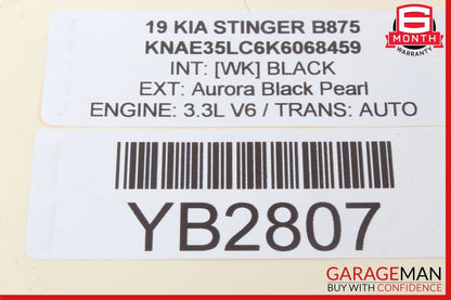 18-21 Kia Stinger Rear Trunk Fuse Relay Junction Box Block 91950-J5222 OEM