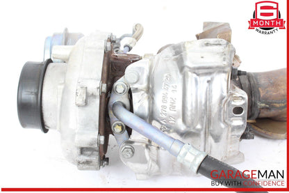 11-16 Mercedes X166 GL550 GL450 Left Turbocharger Turbo Charger Manifold OEM