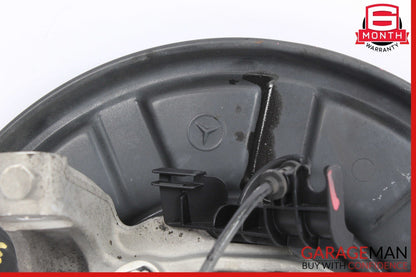 10-18 Mercedes W212 E350 Rear Right Side Spindle Knuckle Hub w/ Rotor Disc OEM