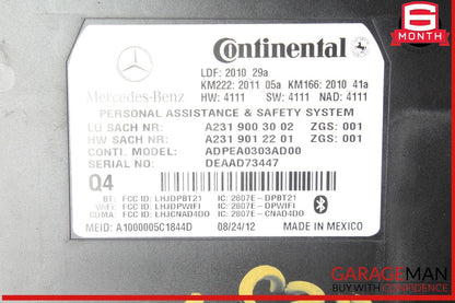 10-20 Mercedes W204 C250 GLA250 SL400 Communication Control Module Unit OEM