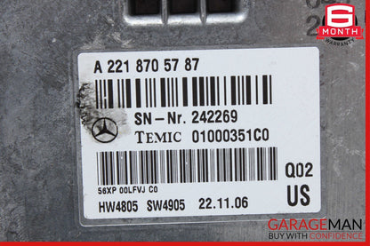 07-14 Mercedes W221 S550 CL550 Voice Language Communication Control Module Unit