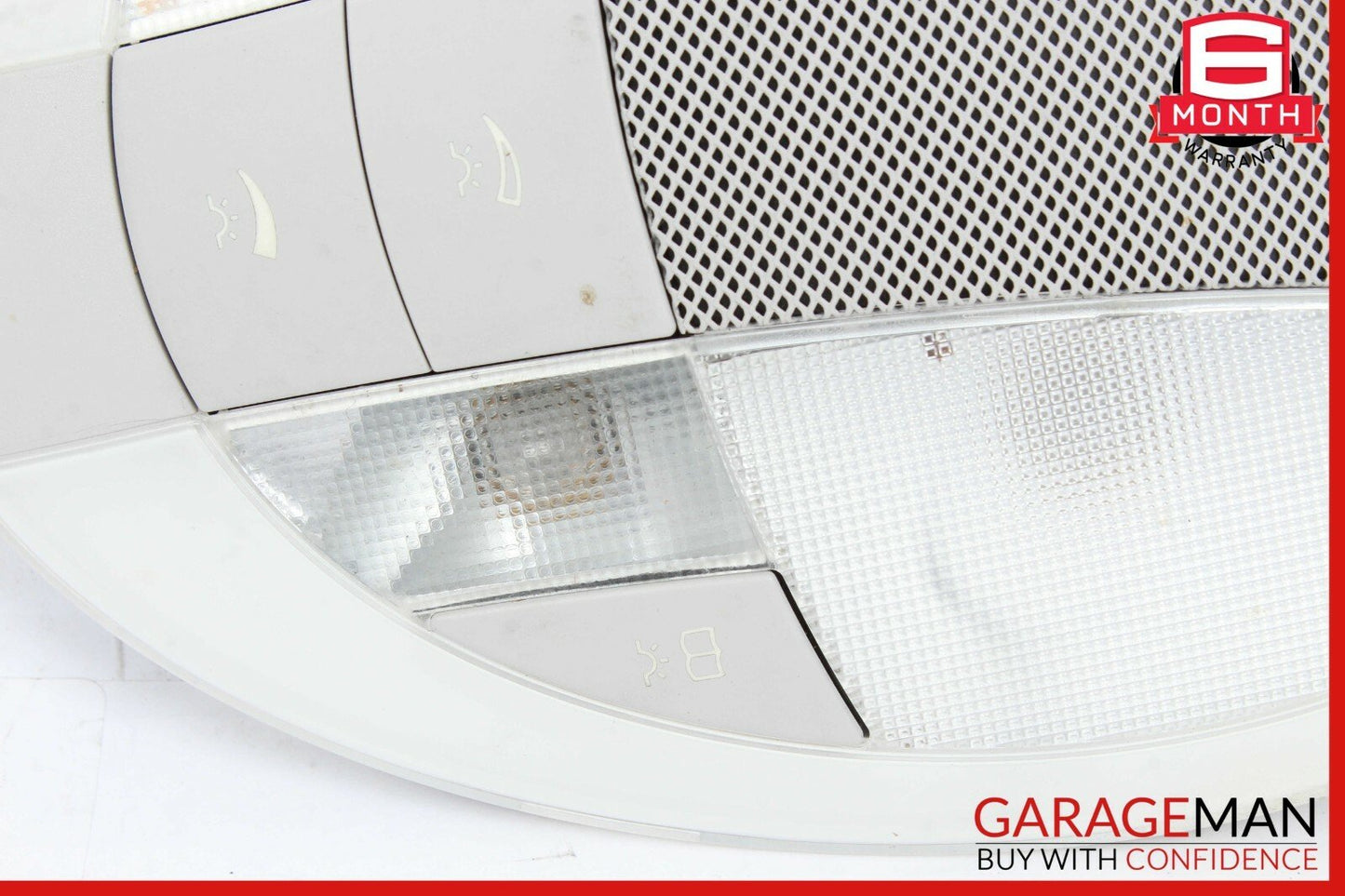 03-11 Mercedes CLS500 E350 Rear Overhead Interior Top Upper Dome Light Lamp Gray