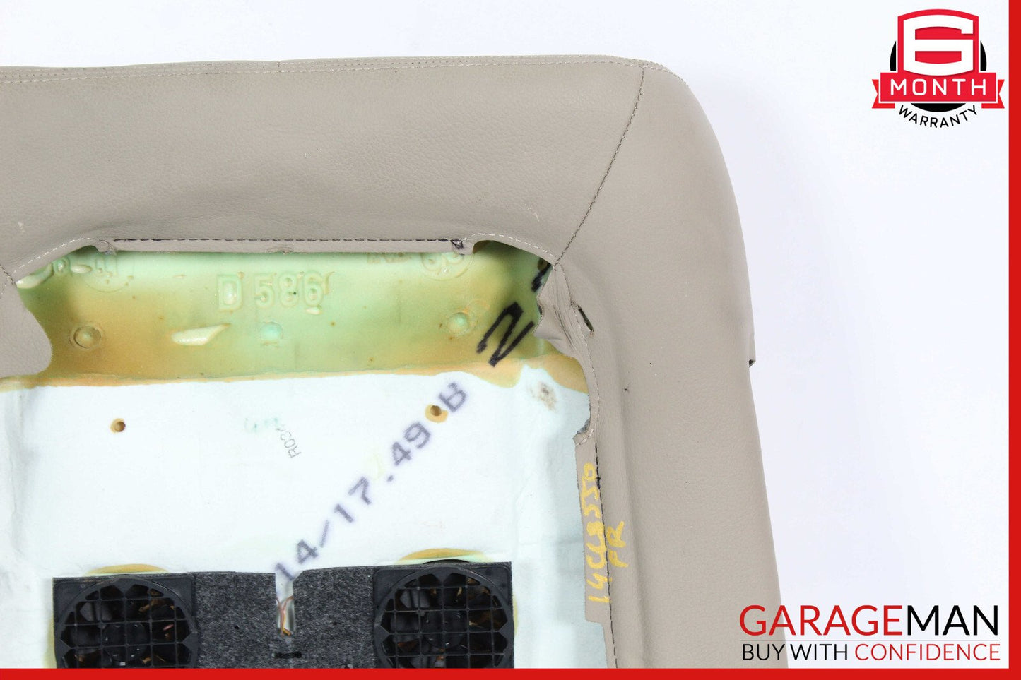 12-14 Mercedes W218 CLS550 Top Upper Seat Cushion Front Right Passenger Side OEM
