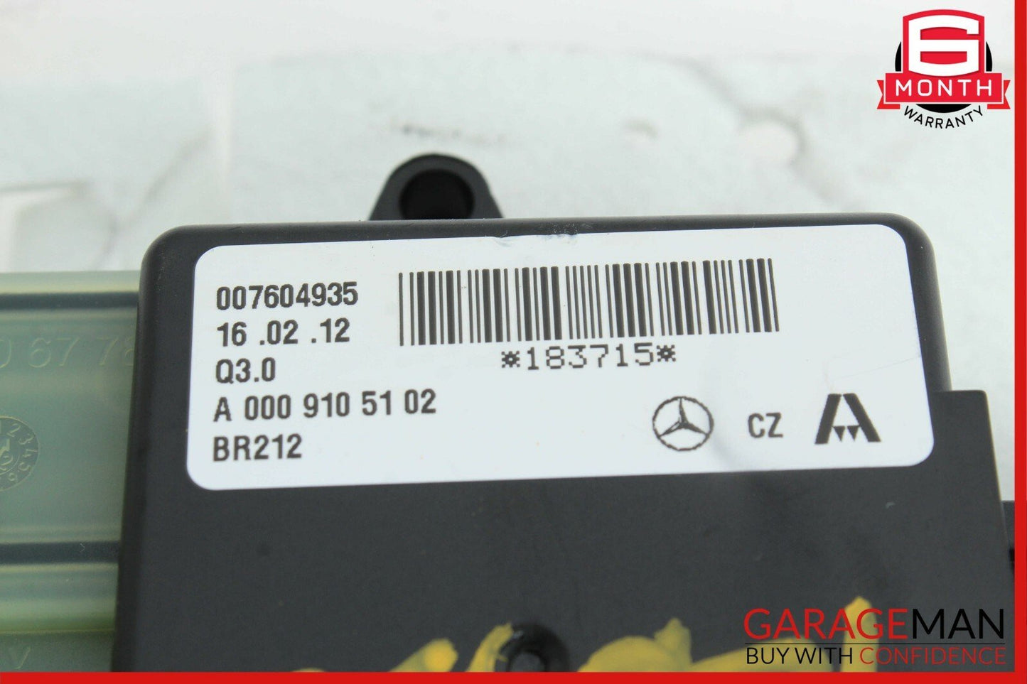 08-18 Mercedes W212 E350 Front Upper Seat Cushion Bladder Bolster Assembly OEM