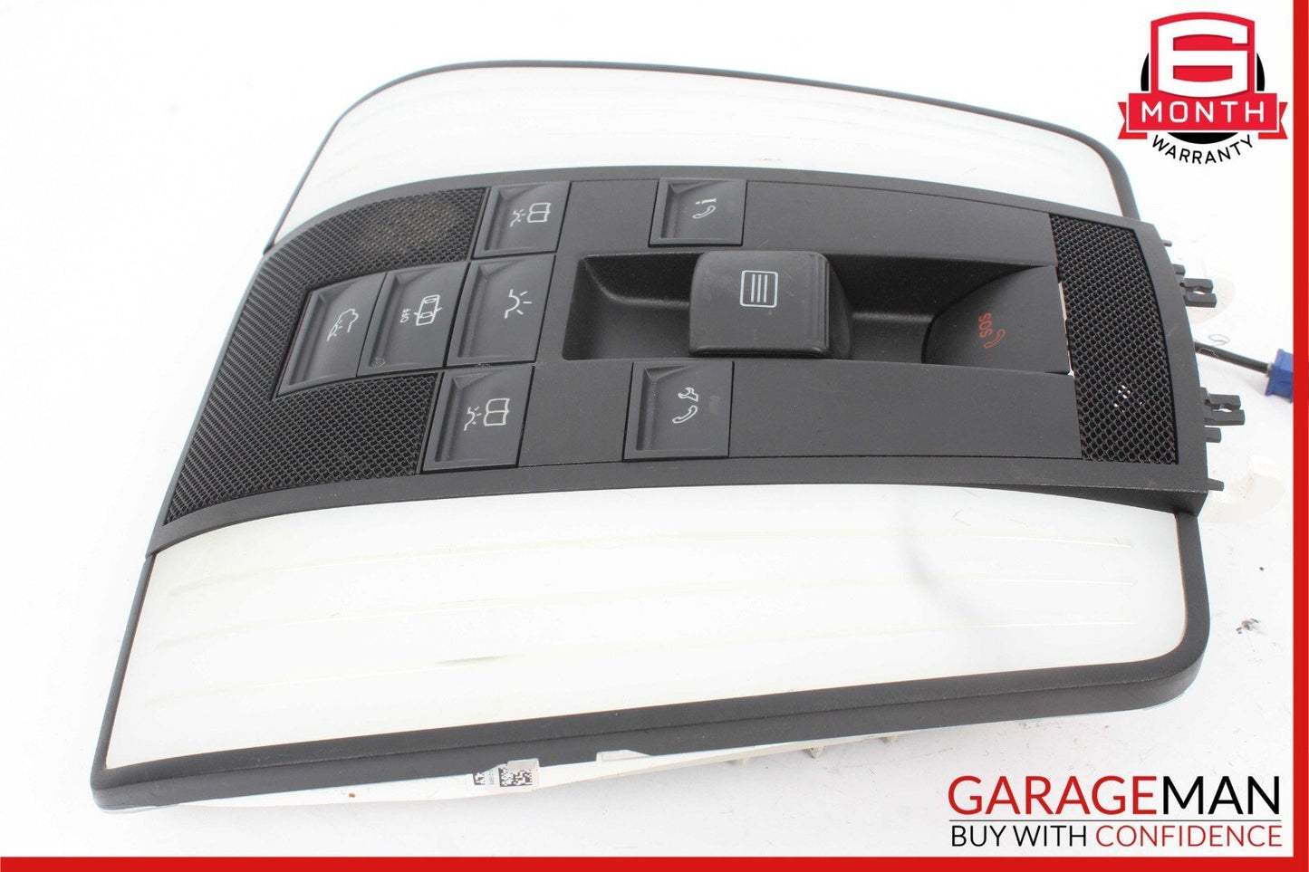 10-16 Mercedes W212 E350 E500 Overhead Dome Light Lamp Black 2129061000 OEM