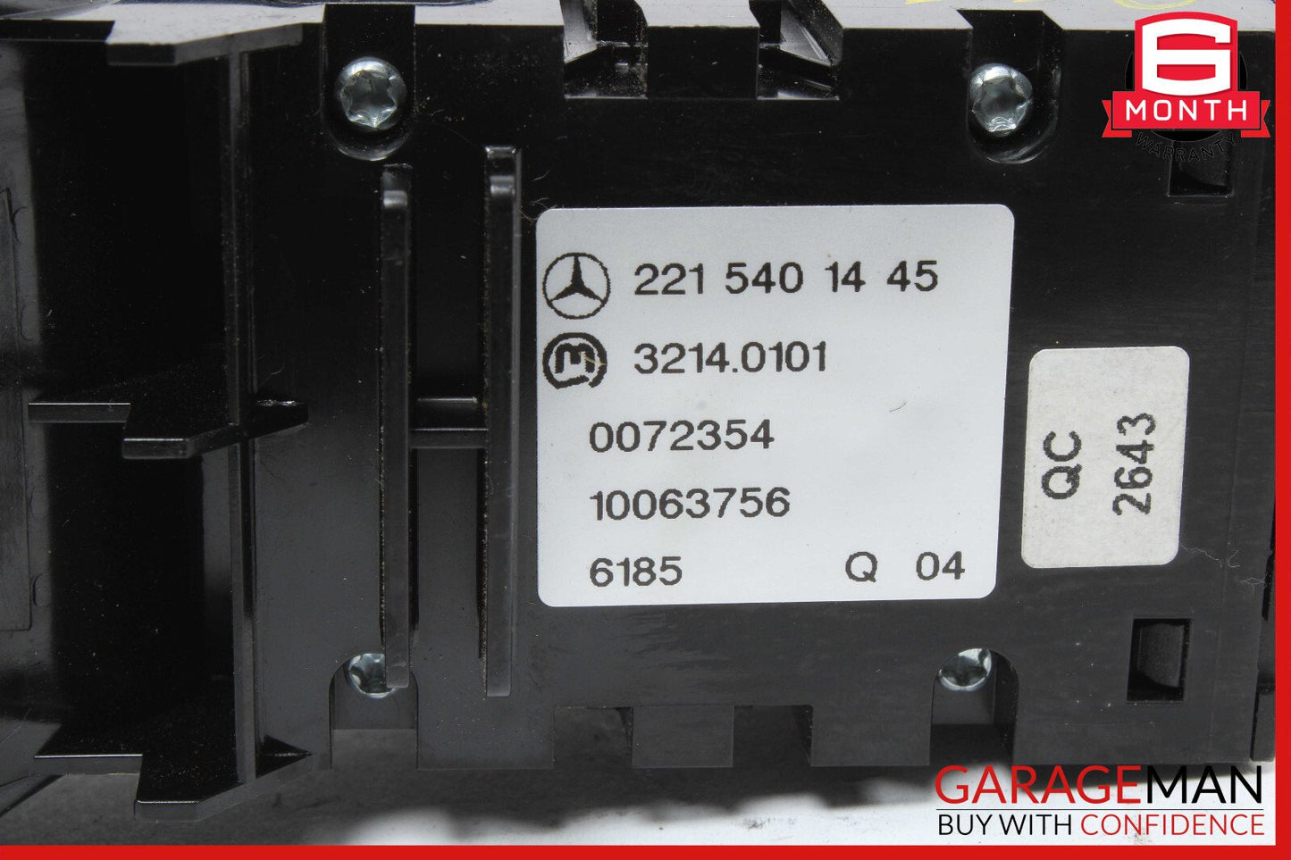 07-13 Mercedes W221 S550 Electronic Parking Button Control Switch Button Module