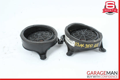 02-05 Mercedes W163 ML350 Rear Right & Left Side Door Audio Speakers Set OEM